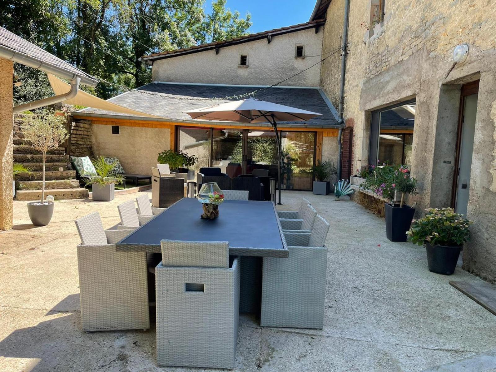 Bed and Breakfast Le Relais Diligence Audelange Esterno foto