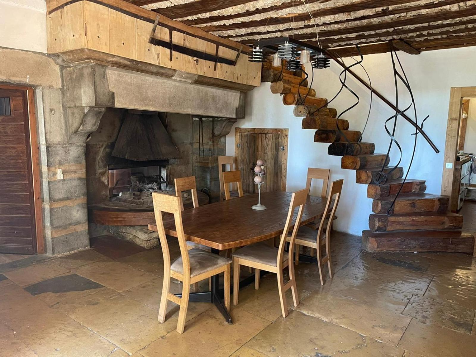 Bed and Breakfast Le Relais Diligence Audelange Esterno foto