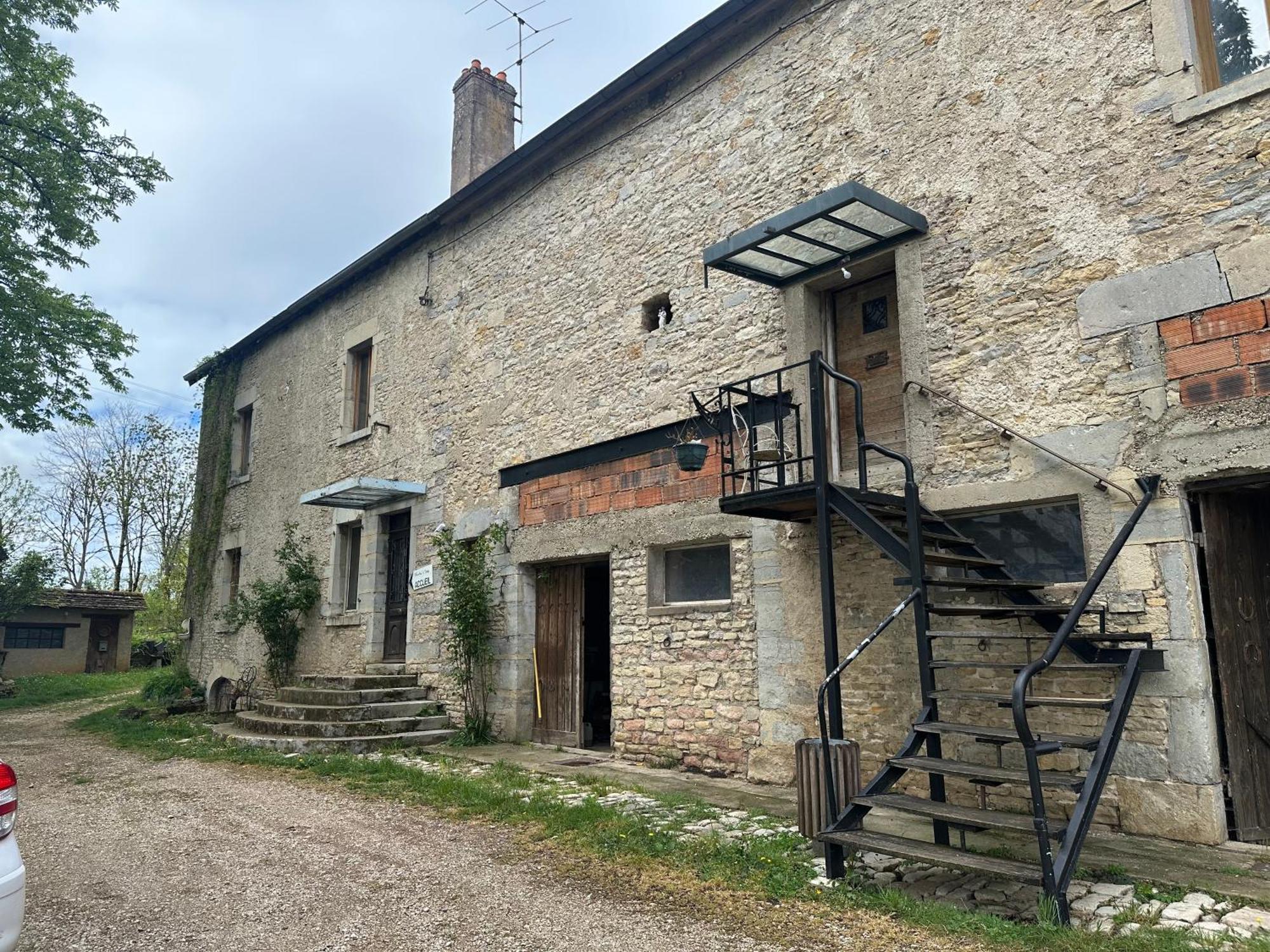 Bed and Breakfast Le Relais Diligence Audelange Esterno foto